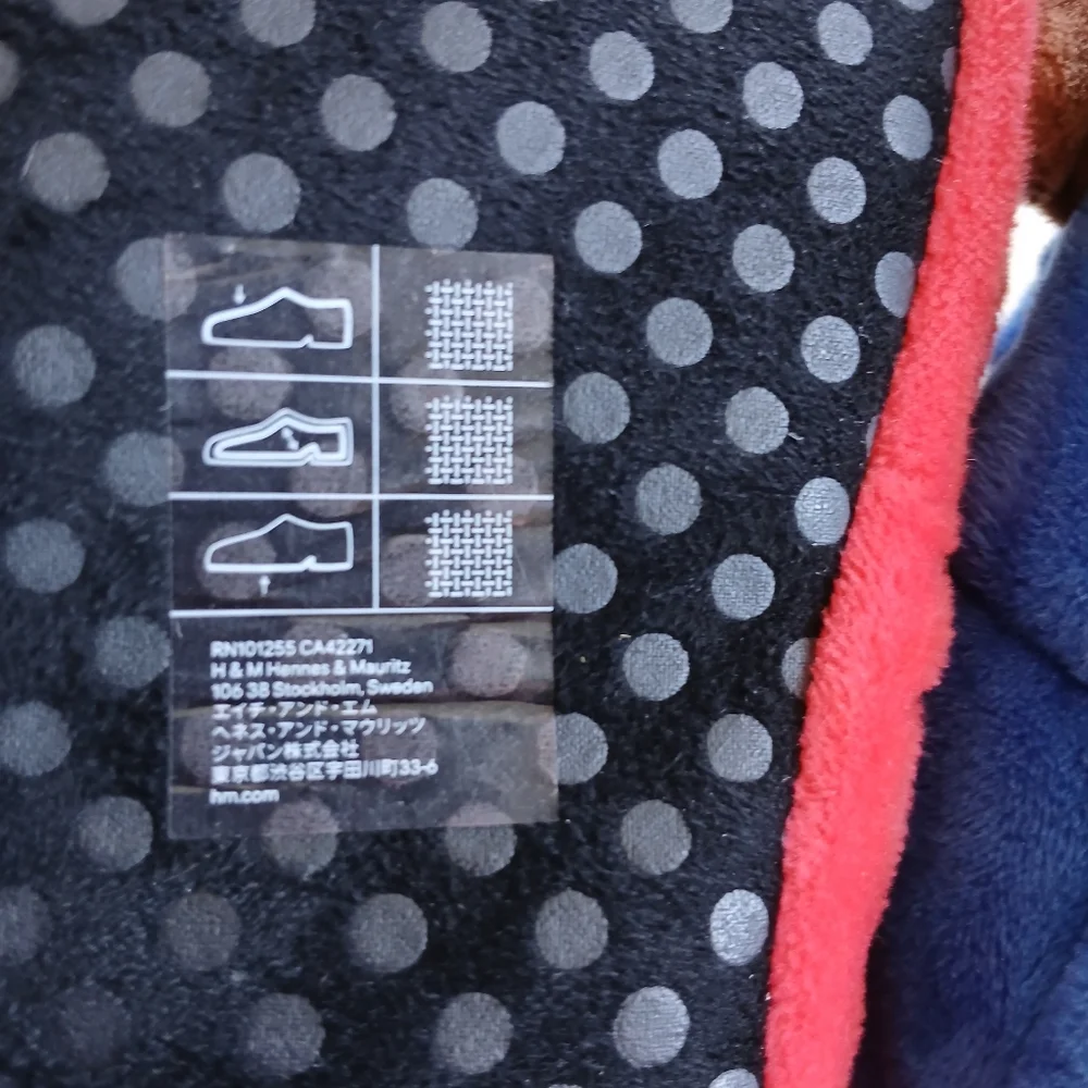 h&m ♡ paw patrol slippers kids toddler 11-12 marshell chase